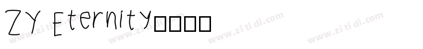 ZY Eternity字体转换